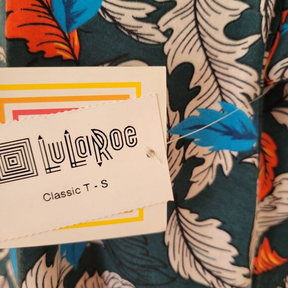 5 LuLaRoe Fall Autumn Theme Multicolor Patterned T Shirts Bundle S Perfect Class - Picture 9 of 15
